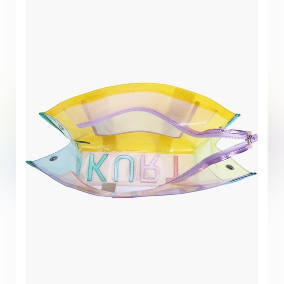 Kurt Geiger Large Southbank Iridescent Vinyl Tote Bag, NWT - Picture 4 of 9